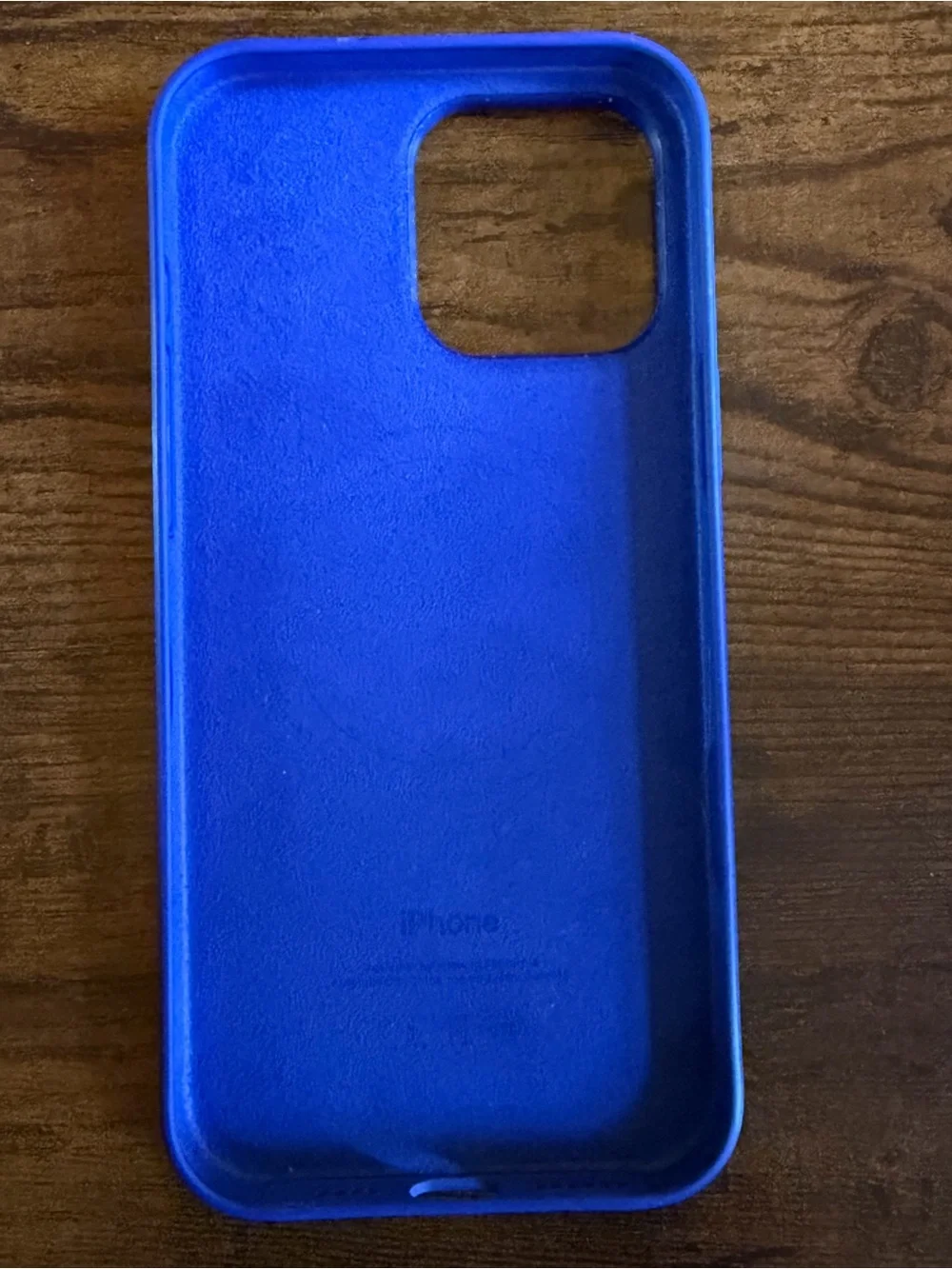 Apple Ultramarine Silicone iPhone Case